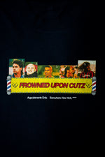 FROWNED UPON CUTZ TEE (Navy)